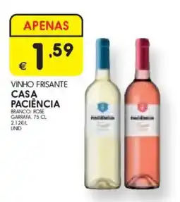 Meu Super Vinho frisante casa paciência promoção