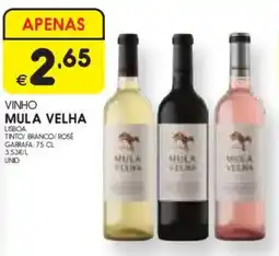 Meu Super Vinho mula velha promoção