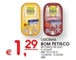 Meu Super Sardinha bom petisco promoção