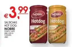 Meu Super Salsichas hot dog nobre promoção