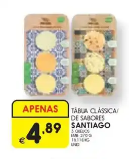 Meu Super Tábua clássica/ de sabores santiago promoção