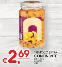 Meu Super Tremoço extra continente promoção