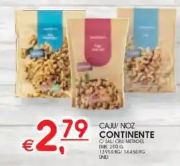 Meu Super Caju noz continente promoção