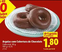 Lidl Argolas com Cobertura de Chocolate promoção