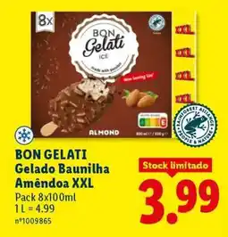 Lidl Bon Gelati promoção