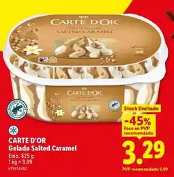 Lidl CARTE D'OR promoção