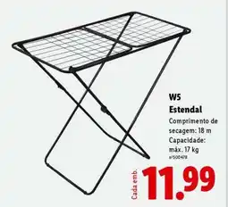 Lidl W5 Estendal promoção