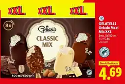 Lidl GELATELLI Gelado Maxi Mix XXL promoção