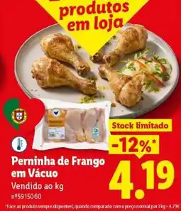 Lidl Perninha de Frango em Vácuo promoção