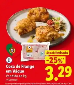 Lidl Coxa de Frango em Vácuo promoção