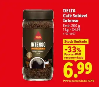 Lidl Delta Café Solúvel Intenso promoção