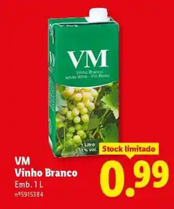 Lidl VM Vinho Branco promoção