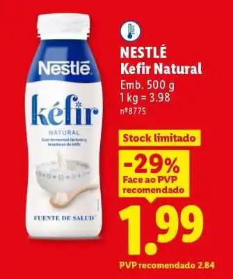 Lidl NESTLÉ Kefir Natural promoção