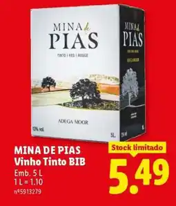Lidl Mina de Pias promoção