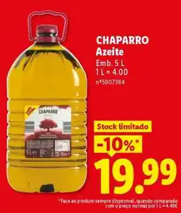 Lidl CHAPARRO promoção