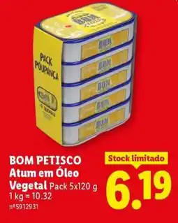 Lidl BOM PETISCO promoção