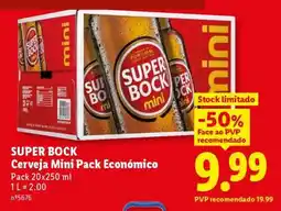 Lidl SUPER BOCK promoção