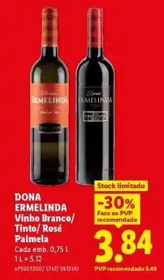 Lidl Dona Ermelinda promoção