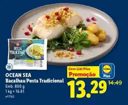 Lidl OCEAN SEA Bacalhau Posta Tradicional promoção