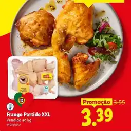 Lidl Frango Partido XXL promoção