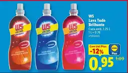 Lidl W5 Lava Tudo Brilhante promoção