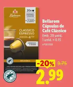 Lidl Bellarom Cápsulas de Café Clássico promoção