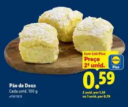 Lidl Pão de Deus promoção