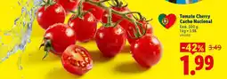 Lidl Tomate Cherry Cacho Nacional promoção