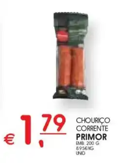 Meu Super Chourico corrente primor promoção