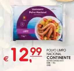 Meu Super Polvo limpo nacional continente promoção