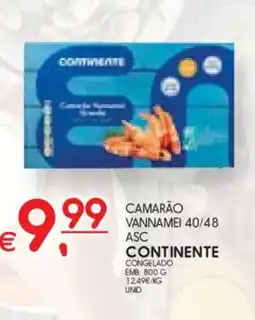 Meu Super Camarão vannamei 40/48 asc continente promoção