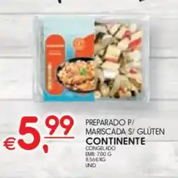 Meu Super Preparado p/ mariscada s/ glúten continente promoção