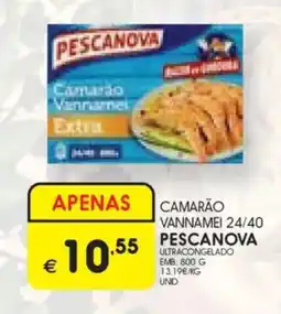 Meu Super Camarão vannamei 24/40 pescanova promoção