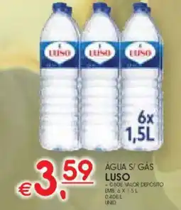 Meu Super Agua s/ gas luso promoção