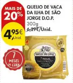 Pingo Doce Queijo de vaca da ilha de são d.o.p promoção