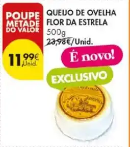 Pingo Doce Queijo de ovelha flor da estrela promoção