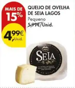 Pingo Doce Queijo de ovelha de seia lagos pequeno promoção