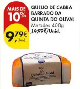 Pingo Doce Queijo de cabra barrado da quinta do olival promoção