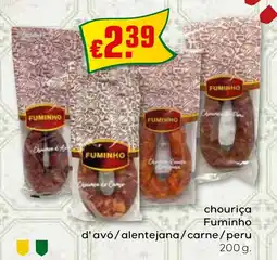 Bolama chouriça Fuminho d'avó/alentejana/carne/peru promoção