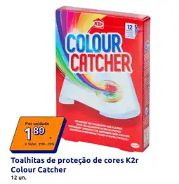 Action Toalhitas de proteção de cores K2r Colour Catcher promoção