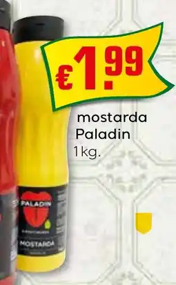 Bolama mostarda Paladin promoção