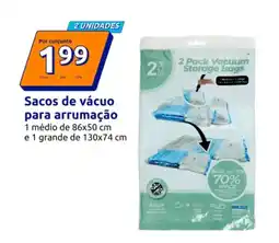 Action Sacos de vácuo para arrumação promoção