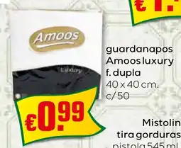 Bolama guardanapos Amoos luxury f. dupla promoção
