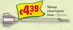 Bolama Tenaz churrasco inox 50 cm. promoção