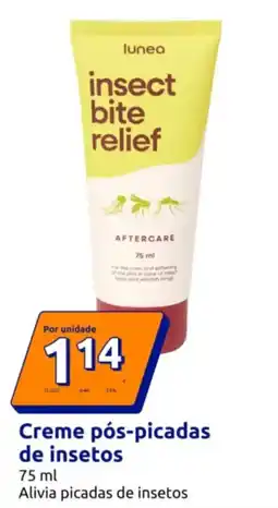 Action Creme pós-picadas de insetos promoção
