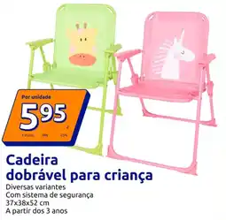 Action Cadeira dobrável para criança promoção