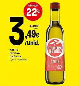 Intermarché Azeite Oliveira da Serra promoção