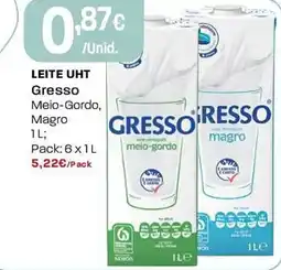 Intermarché Leite uht gresso promoção
