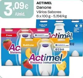 Intermarché Actimel danone promoção