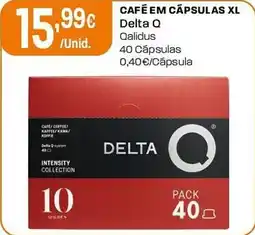 Intermarché Café em cápsulas xl Delta Q promoção